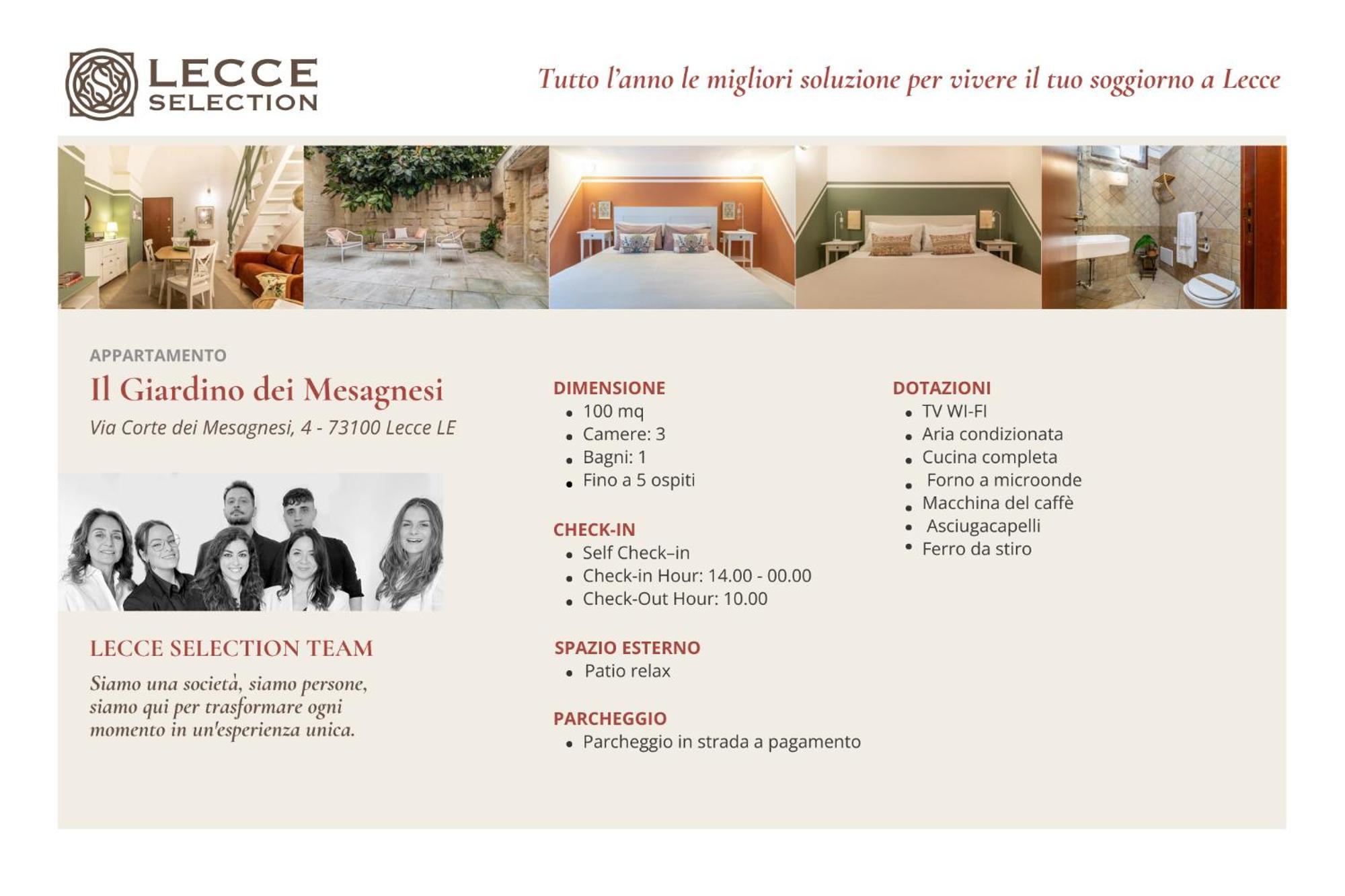 Il Giardino Dei Mesagnesi - Lecce Selection Apartment Екстериор снимка