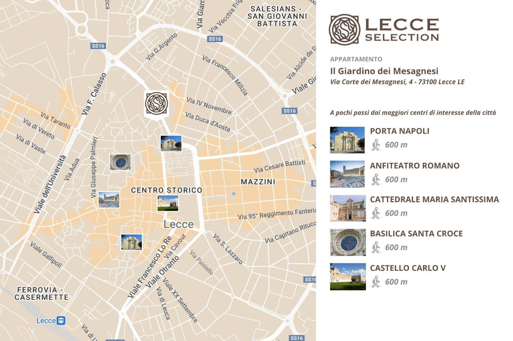 Il Giardino Dei Mesagnesi - Lecce Selection Apartment Екстериор снимка